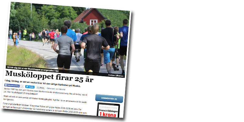 Musköloppet firar 25 år